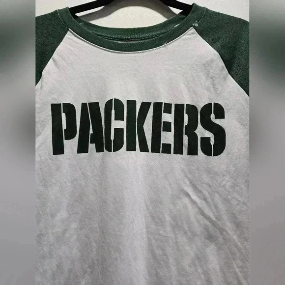 ULTRA GAME NFL Green Bay Packers Long Sleeve Shirt L White MEN - Picture 2 of 7